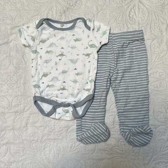 Kyle & Deena 3 Piece Dinosaur Outfit 6-9m - Picture 7 of 9